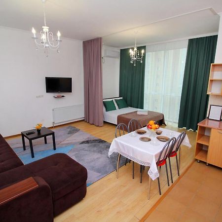Ferienwohnung Уютные И Комфортные Квартиры В Жк Манхэттен Almaty Exterior foto