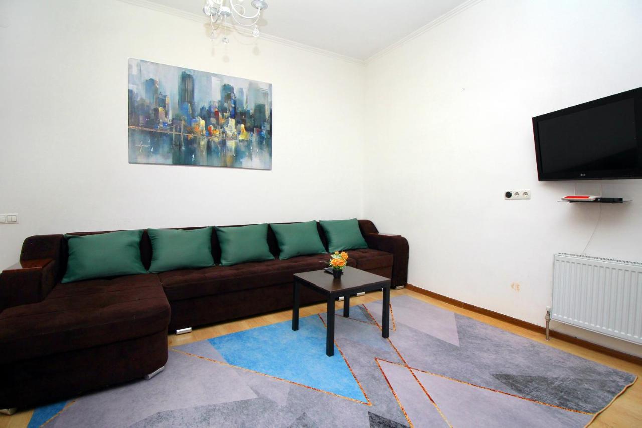 Ferienwohnung Уютные И Комфортные Квартиры В Жк Манхэттен Almaty Exterior foto