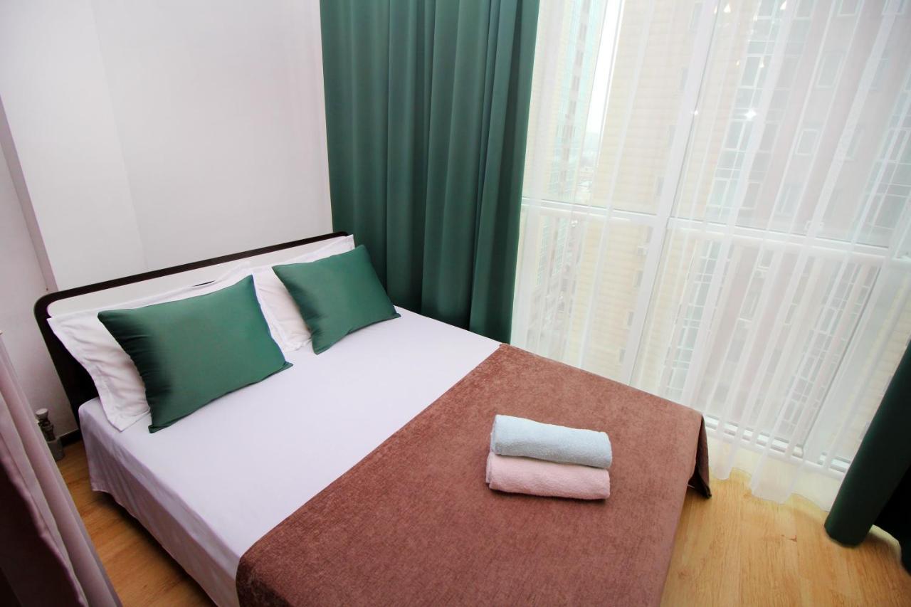 Ferienwohnung Уютные И Комфортные Квартиры В Жк Манхэттен Almaty Exterior foto